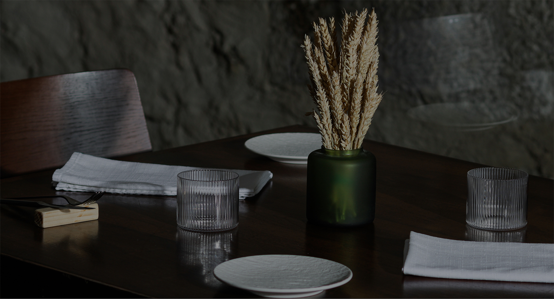 Detalle del comedor de Raff San Pedro